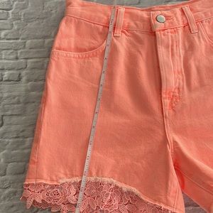 J Brand Joan High Rise Denim Cut Off 